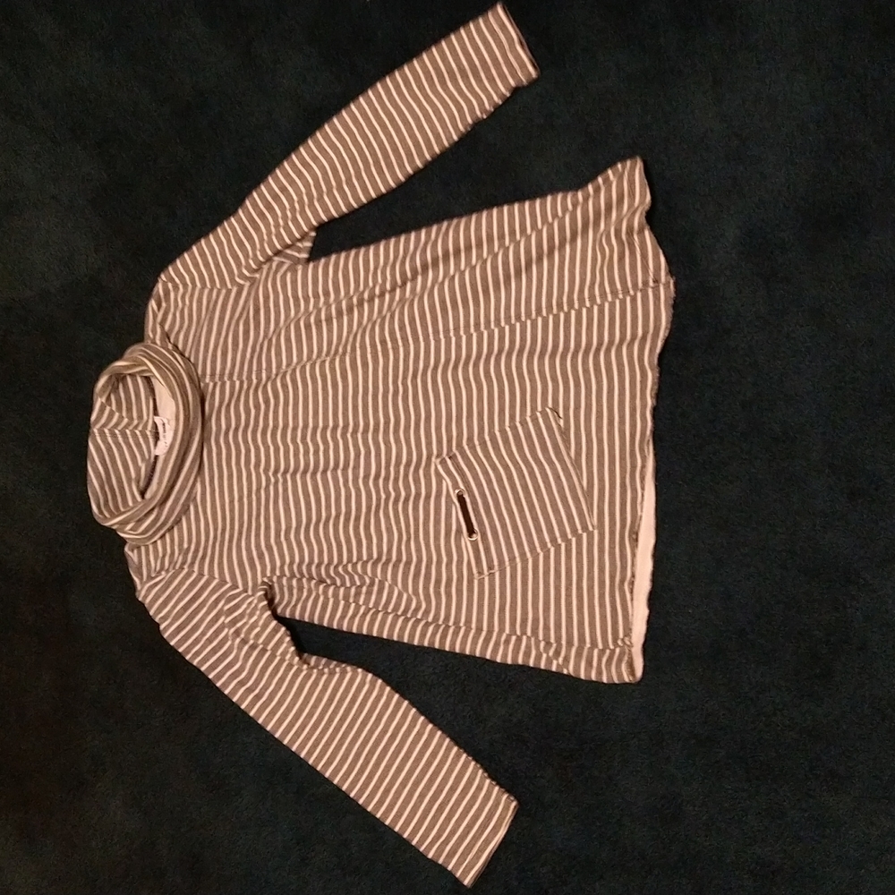 Cow neck sweater